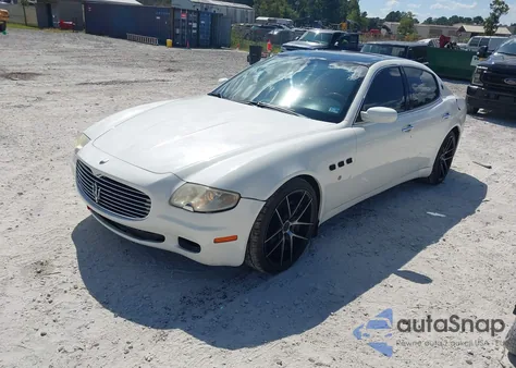 2007 Maserati Quattroporte Base Automatic/Executive Gt Automatic/Sport Gt Automatic из США, поврежденный, VIN ZAMFE39A070029559
